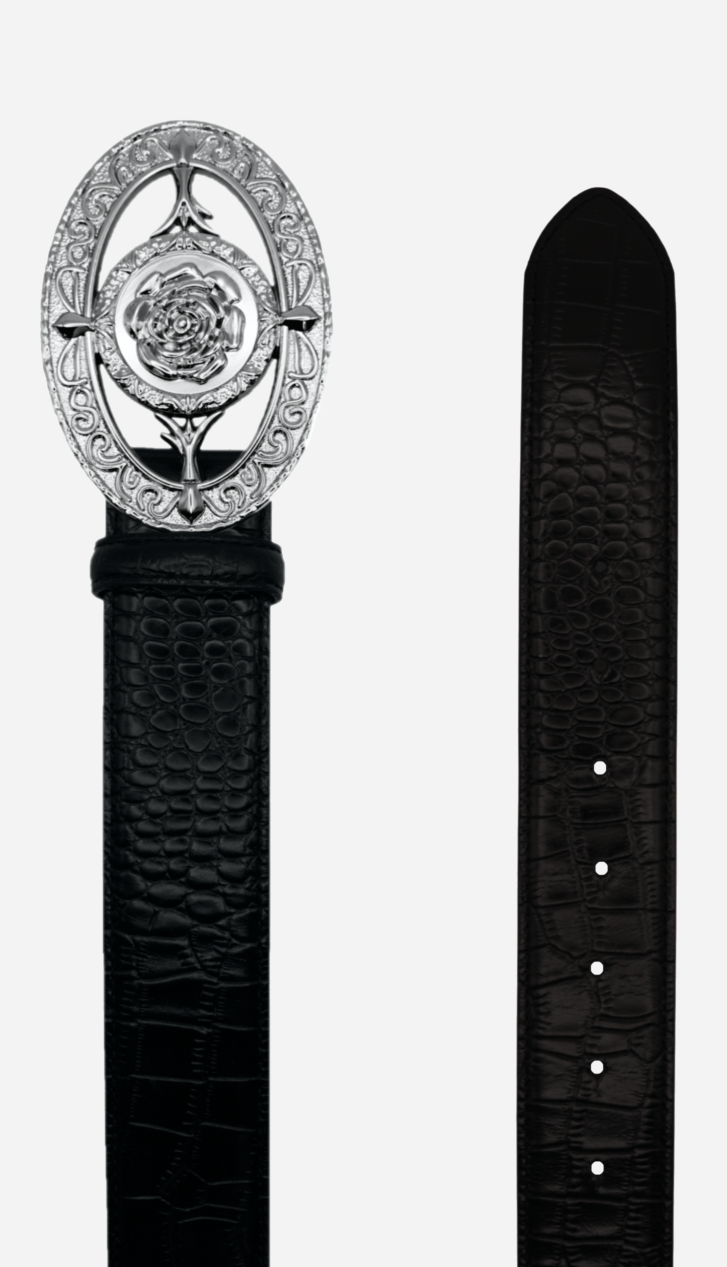 Crocodile Pattern Belt