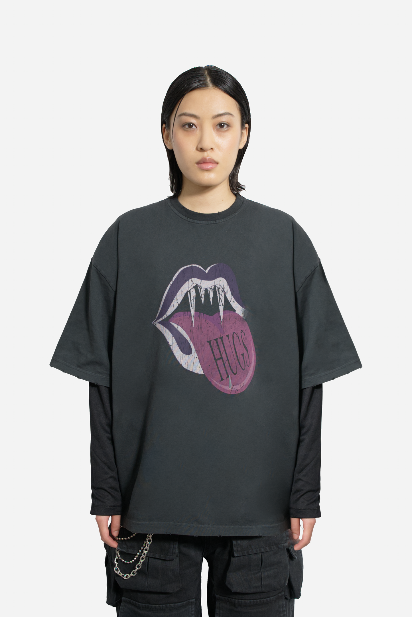 Tongue Tee black